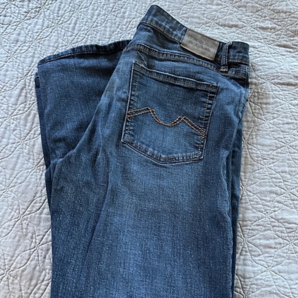 Urban Star Mens dark wash jeans 38x32